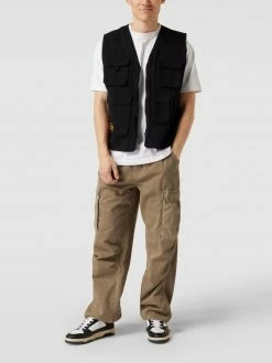 BDG Urban Outfitters Cargohose Mit Label-Patch - Taupe