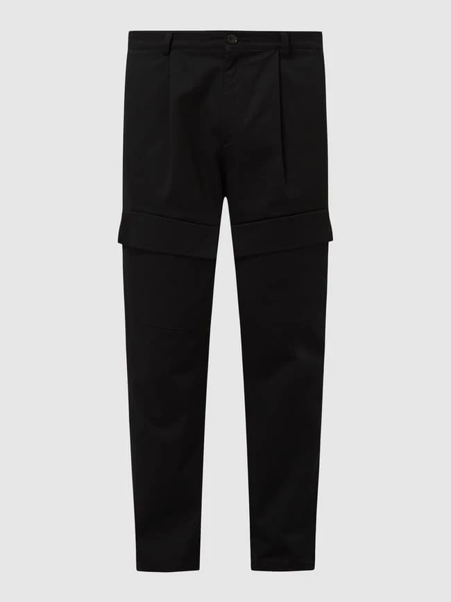 Family First Milano Cargohose Mit Stretch-Anteil - Schwarz 2 Family First Milano Cargohose Mit Stretch-Anteil - Schwarz – Bild 2