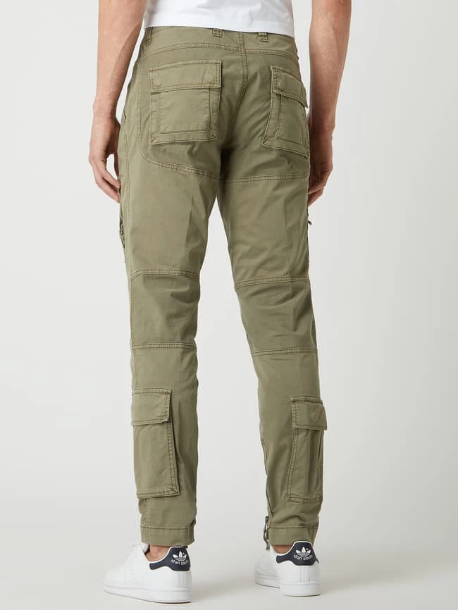 Aeronautica Militare Cargohose Mit Stretch-Anteil - Olivgrün 5 Aeronautica Militare Cargohose Mit Stretch-Anteil - Olivgrün – Bild 5