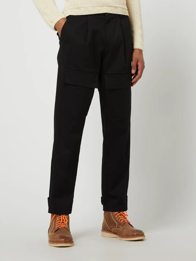 Family First Milano Cargohose Mit Stretch-Anteil - Schwarz 4 Family First Milano Cargohose Mit Stretch-Anteil - Schwarz – Bild 4