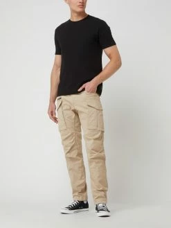 Replay Regular Fit Cargohose Mit Reißverschlusstasche Modell 'Joe' - Beige