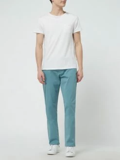 MCNEAL Chino Mit Stretch-Anteil - Aqua Blau