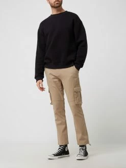 REVIEW Cargohose Mit Stretch-Anteil - Beige