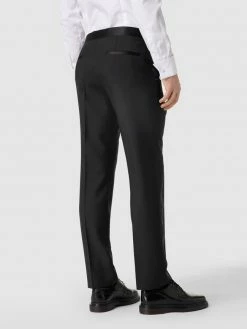 BOSS Regular Fit Bundfaltenhose Mit Kontraststreifen - Schwarz -BE EDGY Shop 65958jaeaha48k1kapa3adal958kcjhi8krjcl236dal6i269p2k6hqmal1k2jim6l9k2jqiad0j8dqg6oo64cb171ijce34corm2c9k74q36o9n6cqjac3674r30oj574rjep8