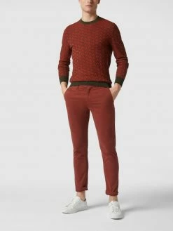 BOSS Casualwear Tapered Fit Chino Mit Stretch-Anteil Modell 'Schino-Taber D' - Rostrot