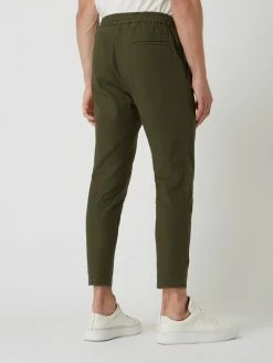 Only & Sons Cropped Tapered Fit Jogpants Mit Leinen-Anteil Modell 'Linus' - Olivgrün -BE EDGY Shop 690ksgq664oj4jpp9174ig9i68s50i1ha8qksj226p450hi9agsl6hq7994jgcaaad5jcd288h7j4c2m8ko3ic1m6ph30e1p60pj6c9k6hh3ieb56spj2p1i6kp3aeb275gjeog