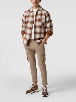 Drykorn Cargohose Mit Stretch-Anteil Modell 'Lago' - Kitt