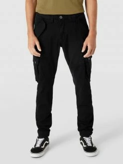Alpha Industries Cargohose Mit Label-Details Modell 'COMBAT' - Schwarz -BE EDGY Shop 6d34mci36kokski2695l0k9j6grl8kq461530c266133iea79gqjclhh60pjghaiap9k4ha4a924qk1kad3m4o9k6grjcp9mchh3iphk70s3aoj1ccoj8cpl6ti34dpo6pj3cd8