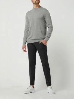 Brax Slim Fit Hose Aus Jersey Modell 'Phil' - Anthrazit