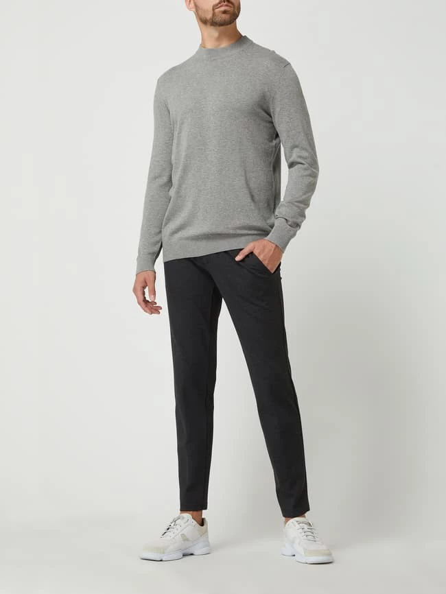 Brax Slim Fit Hose Aus Jersey Modell 'Phil' - Anthrazit 1 Brax Slim Fit Hose Aus Jersey Modell 'Phil' - Anthrazit