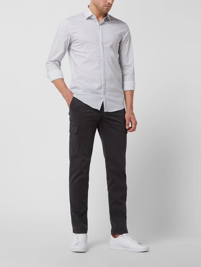 Cinque Cargohose Mit Stretch-Anteil Modell 'Ciwood' - Schwarz 1 Cinque Cargohose Mit Stretch-Anteil Modell 'Ciwood' - Schwarz