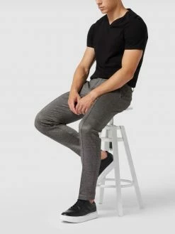 Tommy Hilfiger Chino Mit Fixierten Bundfalten - Anthrazit