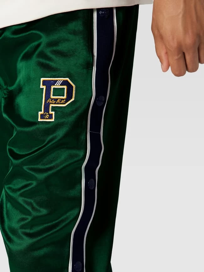 Polo Ralph Lauren Relaxed Fit Sweatpants Mit Label-Stitching - Dunkelgrün 3 Polo Ralph Lauren Relaxed Fit Sweatpants Mit Label-Stitching - Dunkelgrün – Bild 3