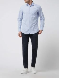 Hiltl Straight Fit Chino Mit Stretch-Anteil Modell 'Peaker' - Marineblau