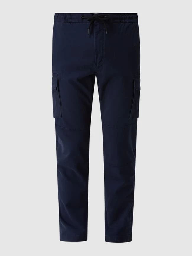 S.Oliver BLACK LABEL Relaxed Fit Cargohose Mit Stretch-Anteil Modell 'Detroit' - Marineblau 2 S.Oliver BLACK LABEL Relaxed Fit Cargohose Mit Stretch-Anteil Modell 'Detroit' - Marineblau – Bild 2
