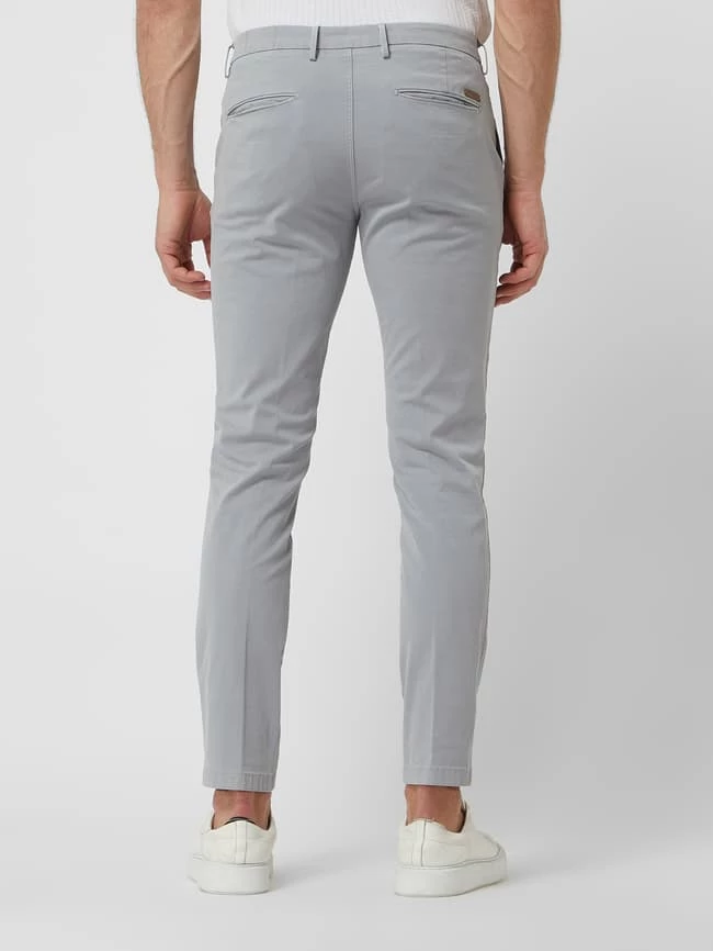 Baldessarini Slim Fit Chino Mit Stretch-Anteil Modell 'Jorck' - Hellgrau 5 Baldessarini Slim Fit Chino Mit Stretch-Anteil Modell 'Jorck' - Hellgrau – Bild 5