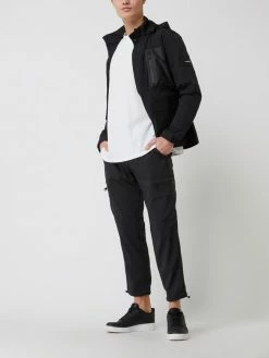 CK Calvin Klein Cargohose Mit Gürtel - Schwarz