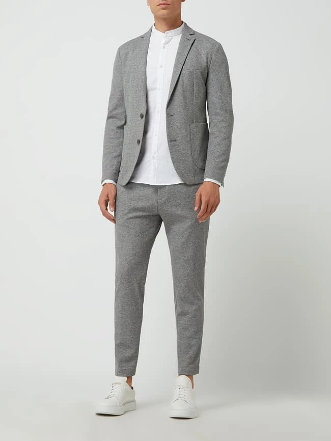 Cinque Chino Mit Stretch-Anteil Modell 'Cijuno' - Silber 1 Cinque Chino Mit Stretch-Anteil Modell 'Cijuno' - Silber