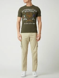 Aeronautica Militare Cargohose Mit Stretch-Anteil - Sand