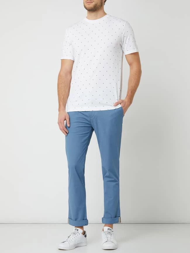 Ben Sherman Slim Fit Chino Mit Stretch-Anteil - Blau 1 Ben Sherman Slim Fit Chino Mit Stretch-Anteil - Blau