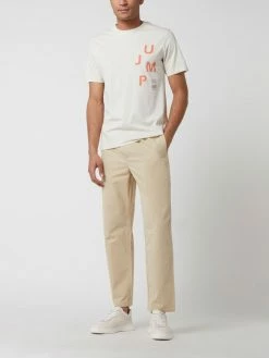 Minimum Straight Fit Jogpants Mit Elastischem Bund Modell 'Belt' - Sand