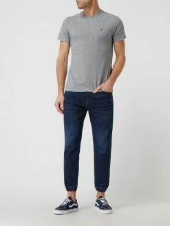 American Eagle Cropped Jogpants Aus Denim - Dunkelblau