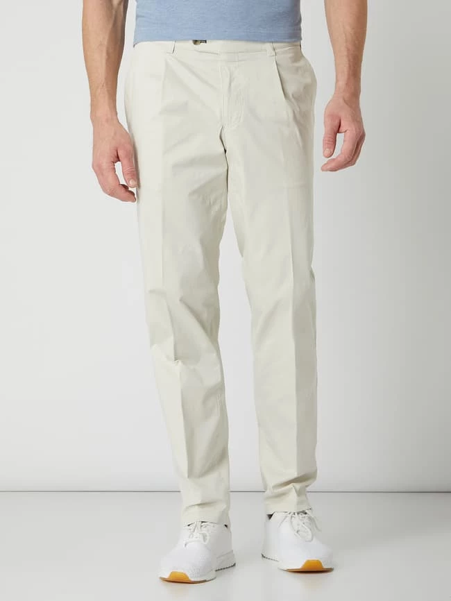 Eurex By Brax Regular Fit Chino Mit Stretch-Anteil Modell 'Luis' - Kitt 4 Eurex By Brax Regular Fit Chino Mit Stretch-Anteil Modell 'Luis' - Kitt – Bild 4