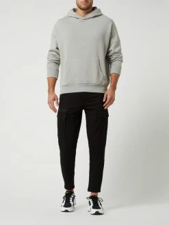 Jack & Jones Tapered Fit Cargohose Mit Stretch-Anteil Modell 'Ace' - Schwarz