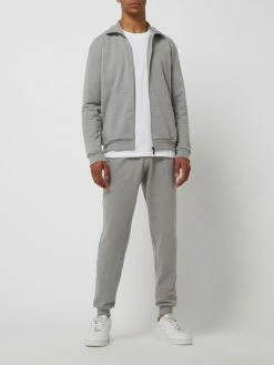 Calida Lounge-Hose Mit Stretch-Anteil - Mittelgrau Meliert