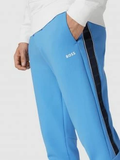 BOSS Athleisurewear Trackpants Mit Label-Applikation Modell 'HADIKO' - Hellblau -BE EDGY Shop 758j6j9m890j4hacal330cqha0q5ah2l8h2j8cqi6554qjik6h436cq9al23cd249h7ksead9d95ajic8l3map36clim8pb2chhmccpkcoo3ie9h6hgm6d1mclj68or3chh32do