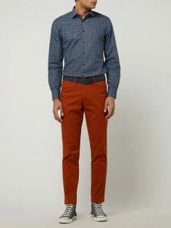 Selected Homme Slim Fit Chino Mit Stretch-Anteil Modell 'Miles' - Rot