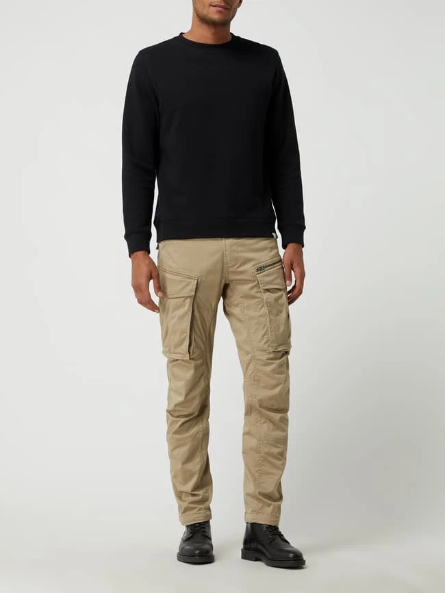 G-Star Raw Straight Tapered Fit Cargohose Mit Stretch-Anteil Model 'Rovic' - Beige 1 G-Star Raw Straight Tapered Fit Cargohose Mit Stretch-Anteil Model 'Rovic' - Beige
