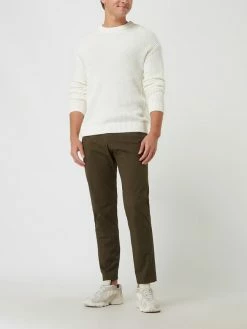 DIGEL Slim Fit Jogpants Mit Stretch-Anteil Modell 'Bobby' - Olivgrün