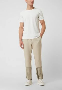 DANIELE ALESSANDRINI Jogpants Aus Leinen - Beige