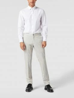 MCNEAL Stoffhose Mit Elastischem Bund - Hellgrau