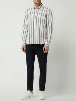 Windsor Jogpants Mit Reißverschlusstaschen Modell 'Fino' - Marineblau