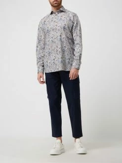 Selected Homme Slim Tapered Fit Cargohose Mit Elastischem Bund Modell 'Kent' - Marineblau