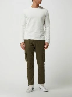 REVIEW Cargohose Mit Stretch-Anteil - Olivgrün