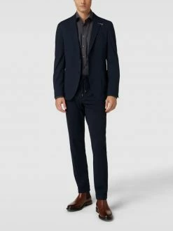 Baldessarini Jogpants Mit Bundfalten - Marineblau