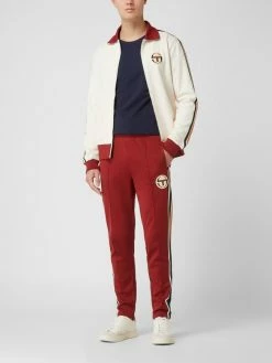 SERGIO TACCHINI Trackpants Mit Baumwoll-Anteil - Bordeaux Rot