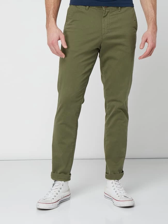 Jack & Jones Slim Fit Chino Mit Stretch-Anteil - Olivgrün 4 Jack & Jones Slim Fit Chino Mit Stretch-Anteil - Olivgrün – Bild 4