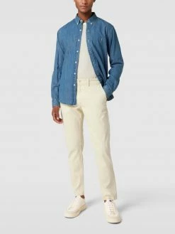 BOSS Casualwear Slim Fit Chino Mit Stretch-Anteil Modell 'Schino-Taber' - Sand