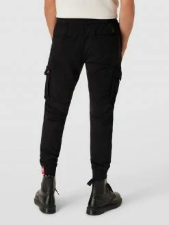 Alpha Industries Cargohose Mit Label-Details Modell 'Twill' - Schwarz -BE EDGY Shop 8t64agifa9952hhk992k8ghl9orjce2d99152khk8t5k4kqma4rj6h9k6l3k6la9715lcjpn6kp50ii88d3j0cpn6gojco9n70rm2cpk6tgjcoho6cs6cdhp61i3ie1g70qjgdg
