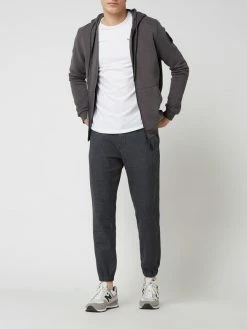 !Solid Regular Fit Jogpants Mit Stretch-Anteil - Marineblau