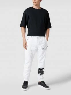 Lacoste Trackpants Mit Motiv-Print - Weiß