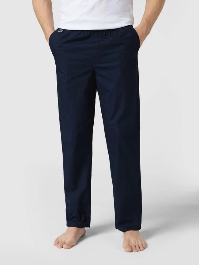 Lacoste Trainingshose Mit Label-Details - Dunkelblau 1 Lacoste Trainingshose Mit Label-Details - Dunkelblau