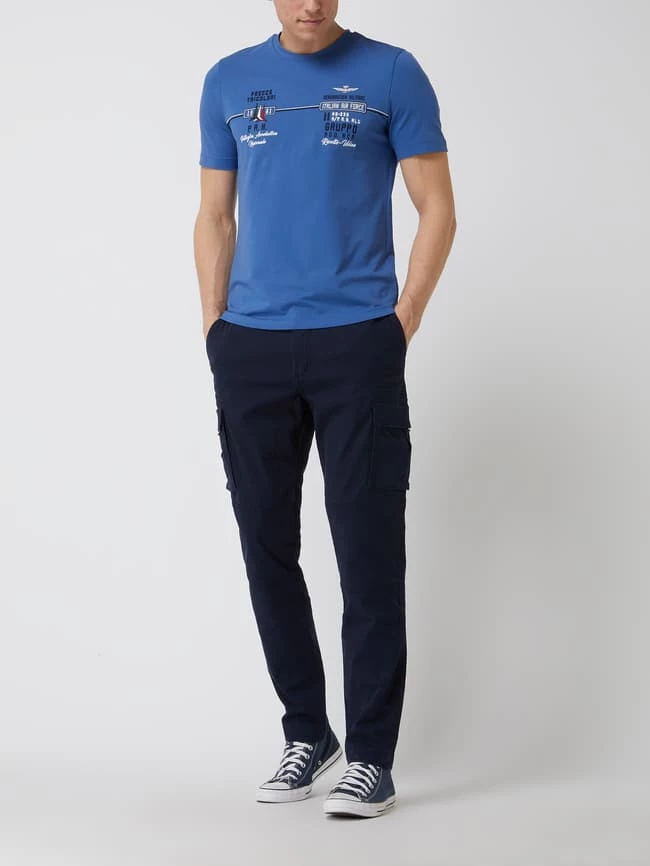 S.Oliver BLACK LABEL Relaxed Fit Cargohose Mit Stretch-Anteil Modell 'Detroit' - Marineblau 1 S.Oliver BLACK LABEL Relaxed Fit Cargohose Mit Stretch-Anteil Modell 'Detroit' - Marineblau