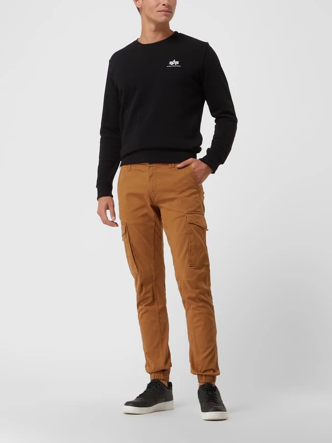 Jack & Jones Tapered Fit Cargohose Mit Stretch-Anteil Modell 'Paul' - Camel 1 Jack & Jones Tapered Fit Cargohose Mit Stretch-Anteil Modell 'Paul' - Camel