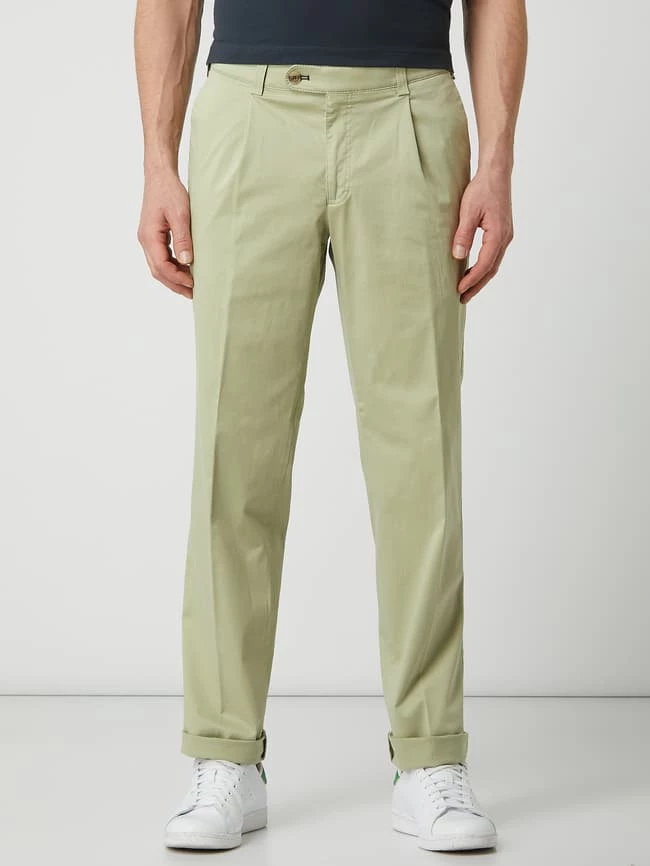 Eurex By Brax Regular Fit Chino Mit Stretch-Anteil Modell 'Luis' - Mint 4 Eurex By Brax Regular Fit Chino Mit Stretch-Anteil Modell 'Luis' - Mint – Bild 4