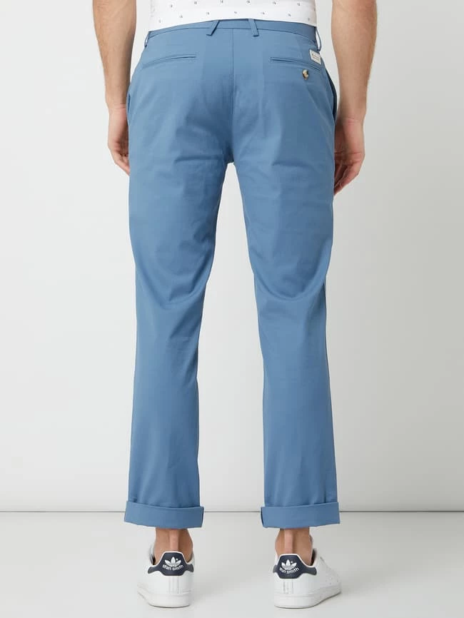 Ben Sherman Slim Fit Chino Mit Stretch-Anteil - Blau 5 Ben Sherman Slim Fit Chino Mit Stretch-Anteil - Blau – Bild 5